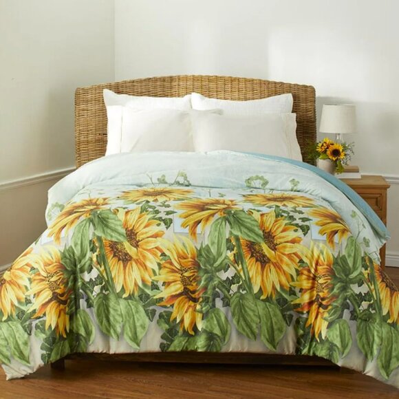 Sunflower Bedroom Ensemble - Full/Queen Comforter 86"x86" - Picture 2 of 2